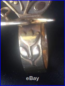 James Avery Gold Butterfly (Mariposa) Women's Ring (retired) size 7