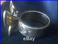 James Avery Gold Butterfly (Mariposa) Women's Ring (retired) size 7