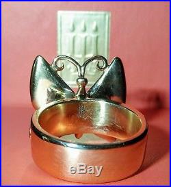 James Avery Gold Butterfly (Mariposa) Women's Ring (retired) size 7