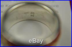 James Avery Hammered Classic 14kt Gold And. 925 Silver Ring Size 7.5 A Beauty