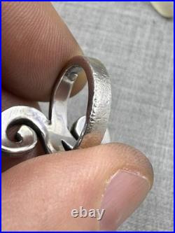 James Avery Hammered Swirl Sterling Silver. 925 Ring Size 5.5 James Avery Hammered Swirl Sterling Silver. 925 Ring Size 5.5