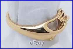 James Avery Hands Ring 14k Sz. 6 Gold Authentic, Retired, Rare & Original