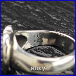 James Avery Heart 14K Gold Accent Sterling Silver Ring Sz 8 1/2