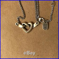 James Avery Heart Knot Set-Ring, bracelet, necklace, earrings