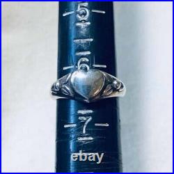 James Avery Heart and Vine Ring Retired Rare Size 6 1/2 Sterling Silver 925