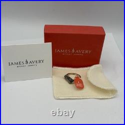 James Avery Horse And Roses Sterling Silver Women's Ring Retired Size 7.5 NIB