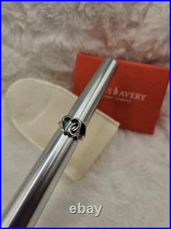 James Avery Joy Of My Heart Ring Sz 4.5 925 Silver