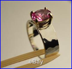 James Avery Julietta Ring with Pink Sapphire 14k Gold and Sterling Silver