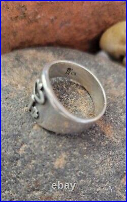 James Avery Key/Heart Ring Size 7 Fits Smaller