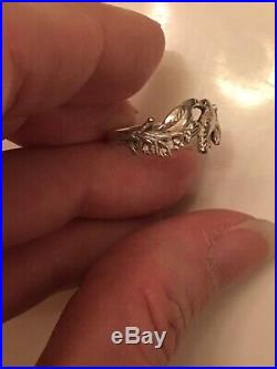 James Avery Kissing Birds / Love Birds Ring, Size 7, Retired