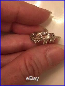 James Avery Kissing Birds / Love Birds Ring, Size 7, Retired