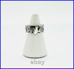 James Avery La Primavera Ring Dove and Flower Size 7 Band Rare Retired Vintage