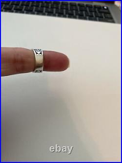 James Avery Ladies 925 Sterling Silver Adoree Blue Topaz Gemstone Ring 6.25