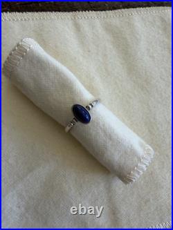 James Avery Lapis Blue Dome Oval Stone Ring (Rare & Retired) Size 5.5