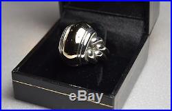 James Avery Large Knot Ring in Sterling Silver and 14k Gold Size 5 1/2