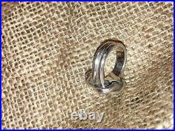 James Avery Large Love Knot Ring SZ 6 Bold Sterling Silver? RETIRED RARE