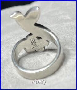 James Avery Limited Edition 60 Yr. Anniversary Rare La Paloma Bird Ring Size 7