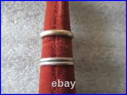 James Avery Love Knot (retired) + Eternal Ribbon Cross Sterling Silver Rings (2)