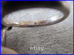 James Avery Love Knot (retired) + Eternal Ribbon Cross Sterling Silver Rings (2)