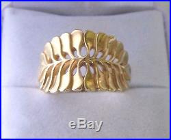 James Avery MIMOSA RING 14k Yellow Gold Size 9