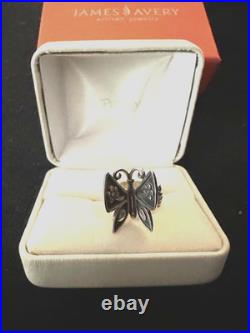 James Avery Mariposa Butterfly Ring Size 5