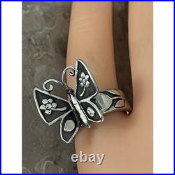 James Avery Mariposa Butterfly Ring Size 9