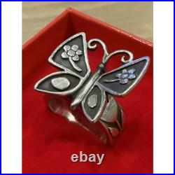James Avery Mariposa Butterfly Ring Size 9