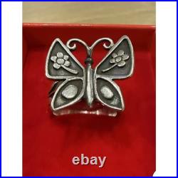 James Avery Mariposa Butterfly Ring Size 9
