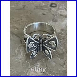 James Avery Mariposa Butterfly Ring Size 9
