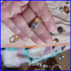 James Avery Mariposa Sterling silver ring retired size 10