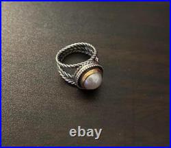 James Avery Marjan Ring Pearl