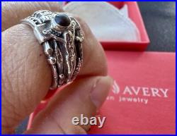 James Avery Martin Luther Retired Ring Sterling Silver Size 9
