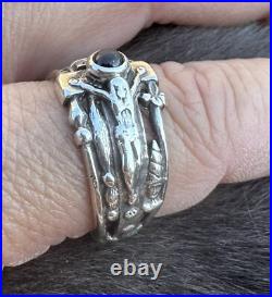 James Avery Martin Luther Retired Ring Sterling Silver Size 9