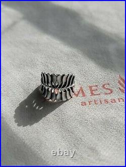 James Avery Mimosa Leaf Ring Size 4