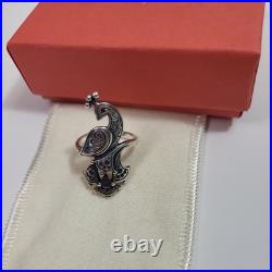 James Avery Modernist Peacock Fancy Bird VERY RARE Sterling Silver Size 7 -7.5