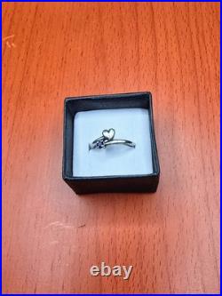 James Avery New Sterling Silver Wrapped In Love Sapphire Gemstone Band Ring