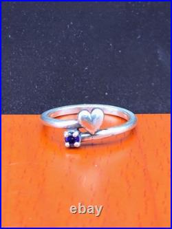 James Avery New Sterling Silver Wrapped In Love Sapphire Gemstone Band Ring James Avery New Sterling Silver Wrapped In Love Sapphire Gemstone Band Ring