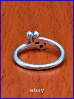 James Avery New Sterling Silver Wrapped In Love Sapphire Gemstone Band Ring