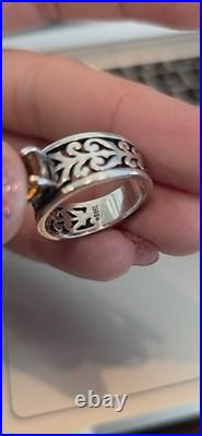 James Avery November Birthday Gift Gemstone Ring Citrine PRICE DROP Sz 6.5 Retir