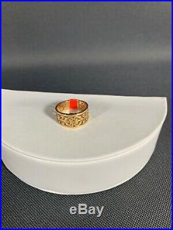 James Avery Open Adorned 14k Gold Ring Size 6 1/2 Never Worn