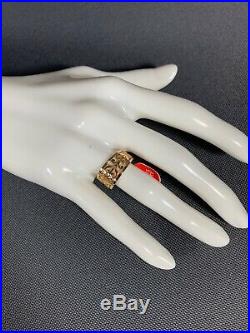 James Avery Open Adorned 14k Gold Ring Size 6 1/2 Never Worn