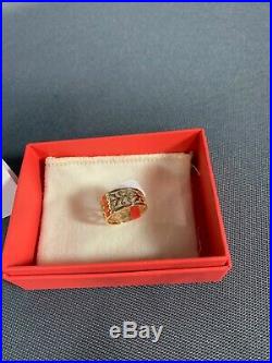 James Avery Open Adorned 14k Gold Ring Size 6 1/2 Never Worn