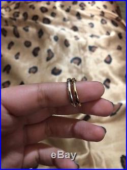 James Avery Original Silver And Gold Lovers Knot Ring Size 8