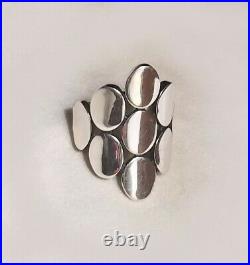 James Avery Oval Reflections Ring Retired Size 9 Sterling Silver 925