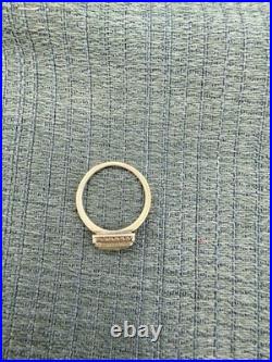 James Avery Palais Blanc Doublet Gemstone Ring Retired Size 7