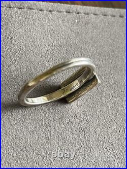 James Avery Palais Blanc Doublet Gemstone Ring Retired Size 7/7.5