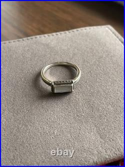 James Avery Palais Blanc Doublet Gemstone Ring Retired Size 7/7.5