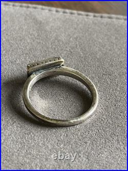 James Avery Palais Blanc Doublet Gemstone Ring Retired Size 7/7.5