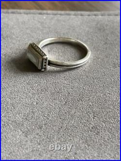 James Avery Palais Blanc Doublet Gemstone Ring Retired Size 7/7.5