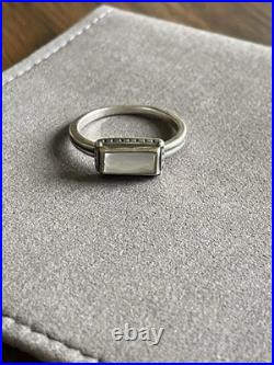 James Avery Palais Blanc Doublet Gemstone Ring Retired Size 7/7.5
